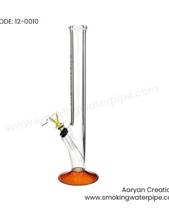12 inch assorted slim water pipe amber