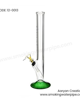 12 inch assorted slim water pipe green