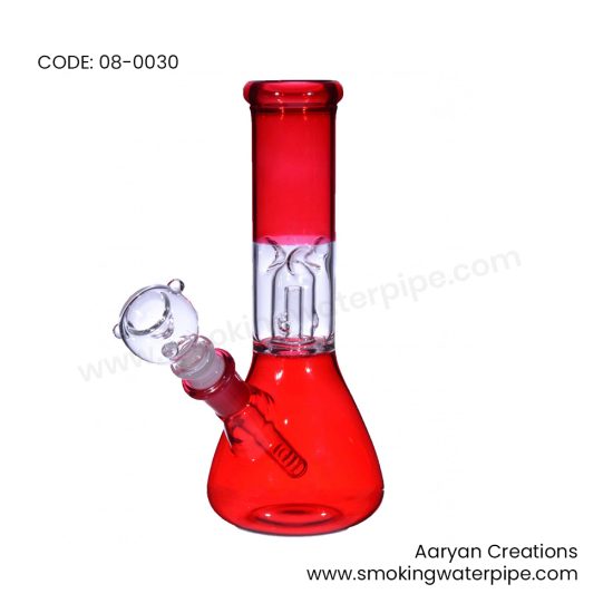 8 INCH SOLID RED PERCOLATOR 19MM